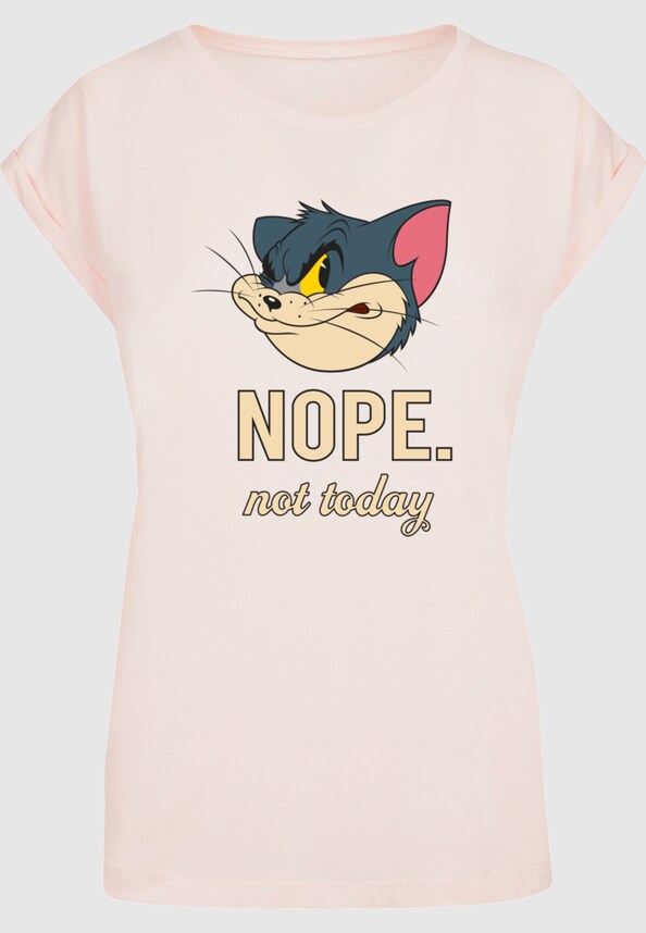 Ladies Tom and Jerry - Nope Not Today T-Shirt-2