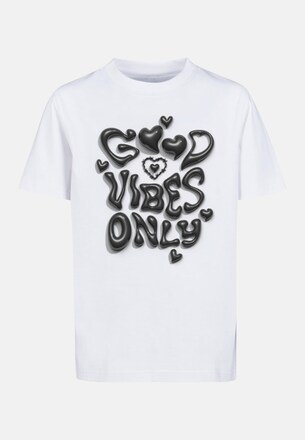 Kids Good Vibes Only Heart Tee