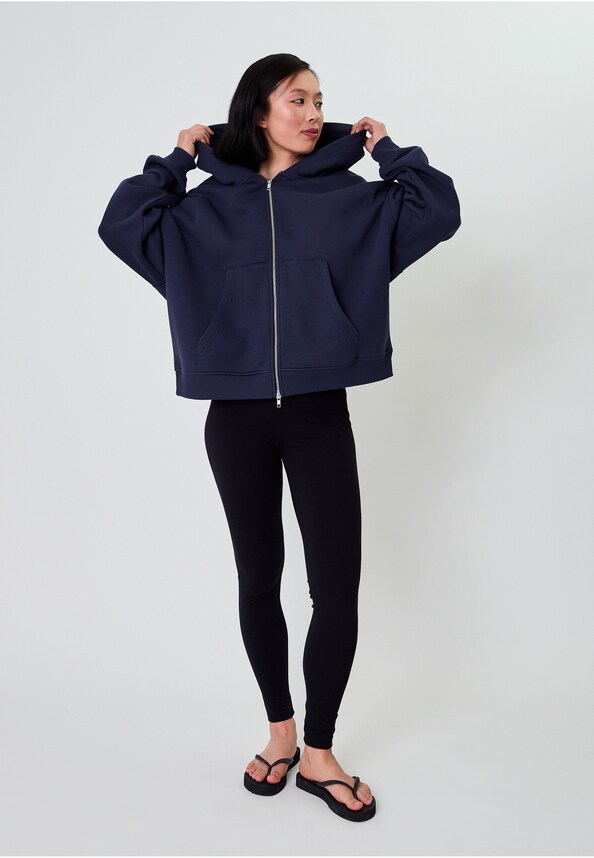 Boyfriend Zip Hoodie-3