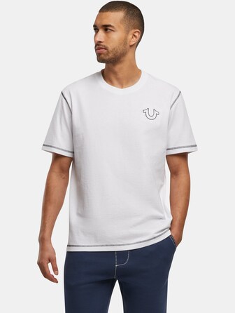 True Religion SS FLATLOCK TEE