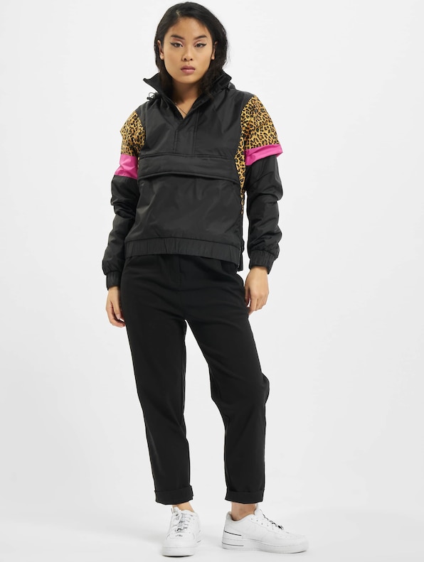 Ladies AOP Mixed Pull Over-7