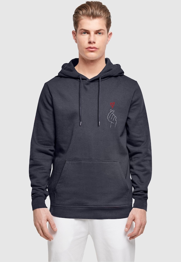 K Heart Basic Hoody-0