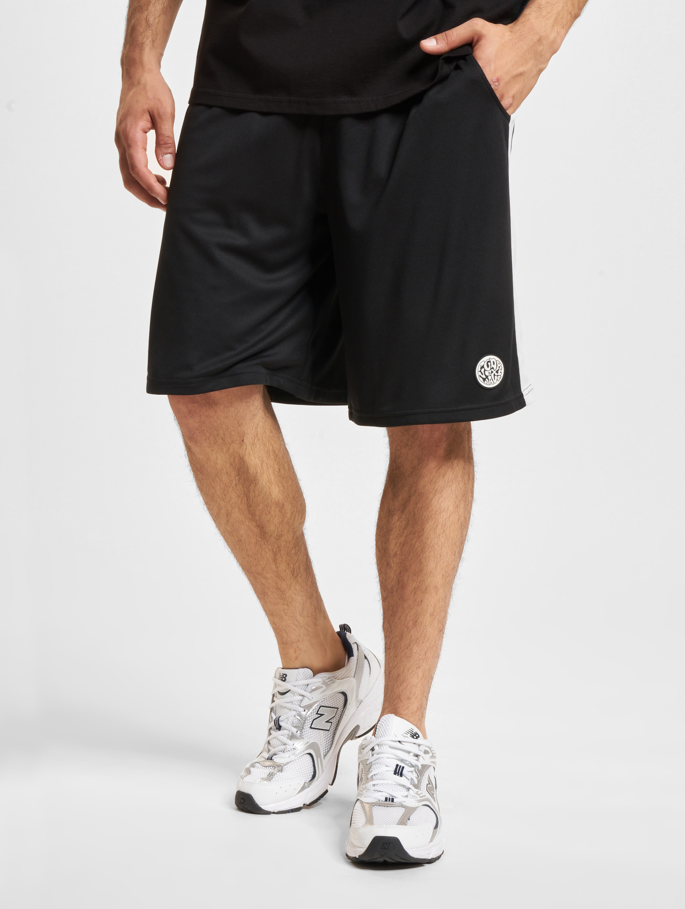 PEGADOR Spruce Basketball Shorts Männer,Unisex op kleur zwart, Maat XL