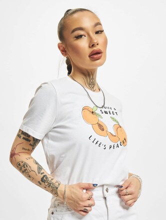 Only Kimmy Peach T-Shirt Bright