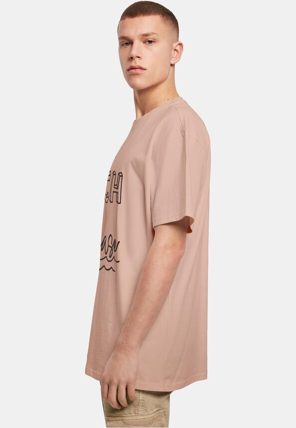 Beach Please Heavy Oversized Tee-2