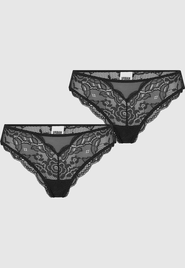 Ladies Allover Lace Brazilian 2-Pack-1