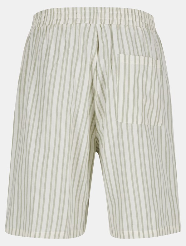 Oversized Striped Short Pants-5