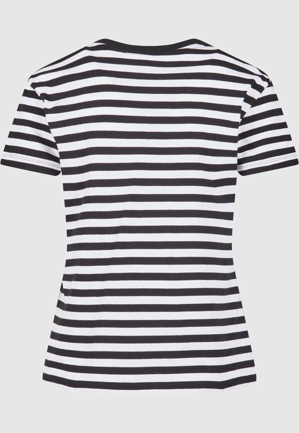 Ladies Regular Striped Tee-4