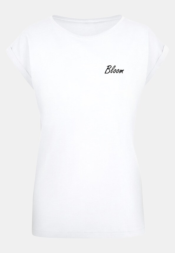  Ladies Flowers Bloom Extended Shoulder -2