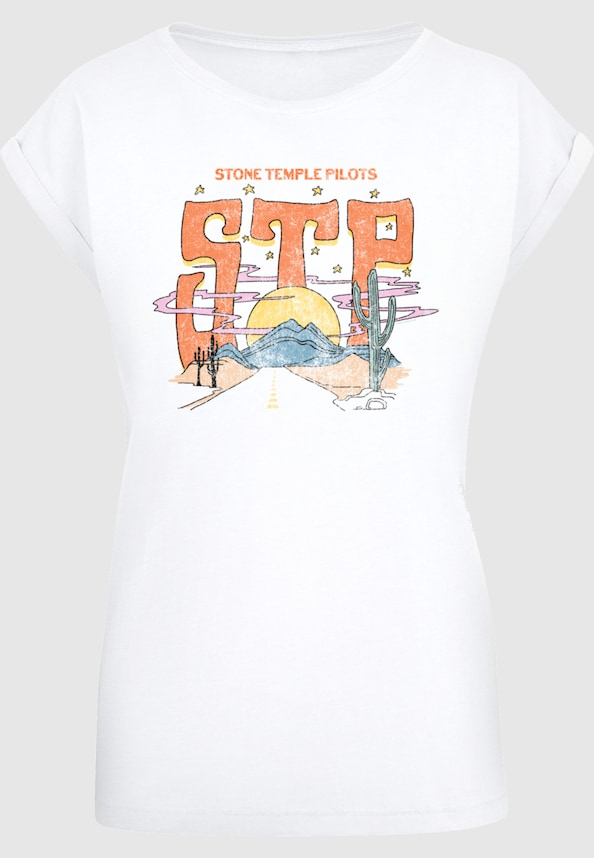 Ladies Stone Temple Pilots - Desert Highway T-Shirt-2