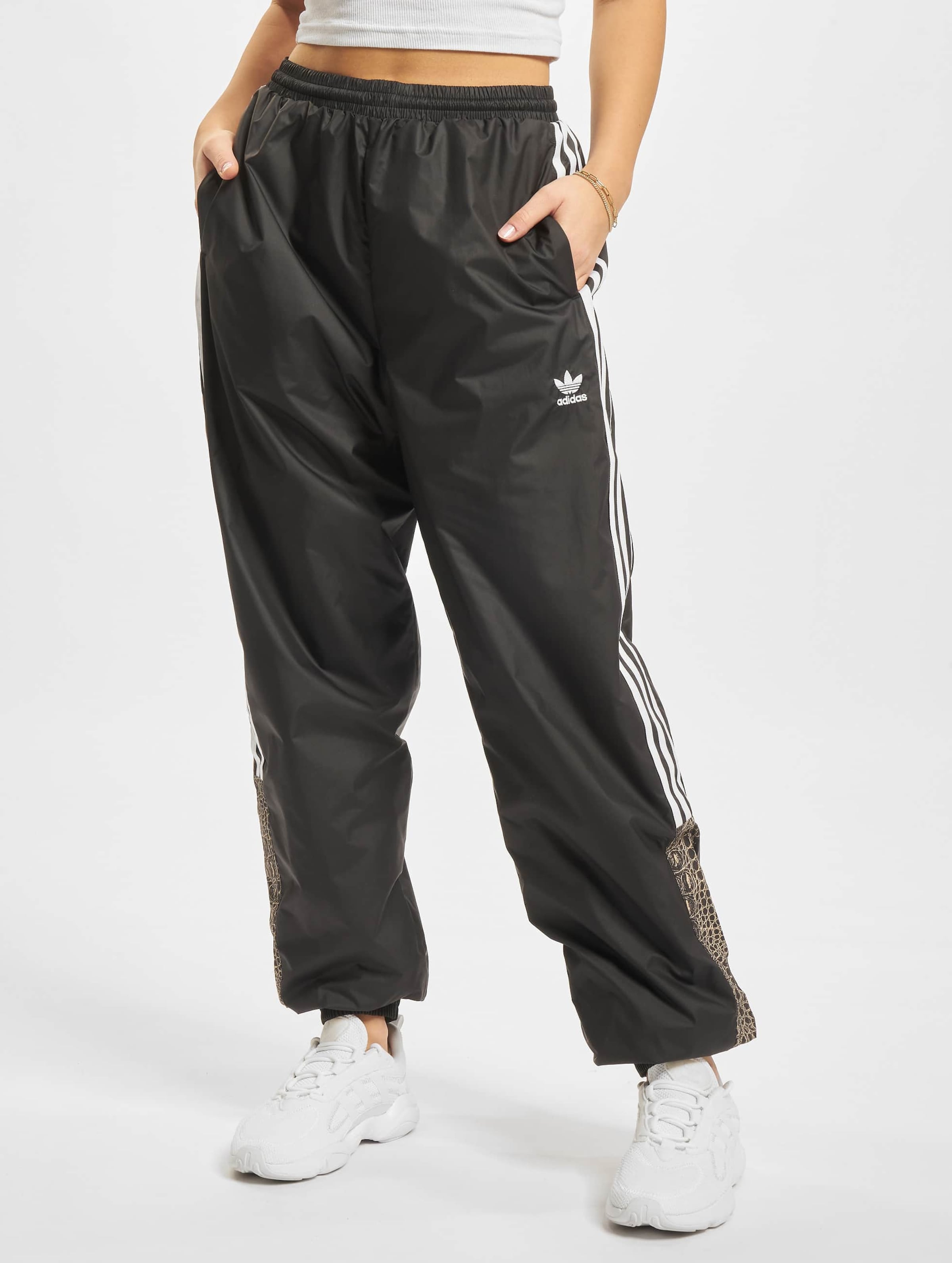 Adidas originals 3-stripes lock shop up woven track pants