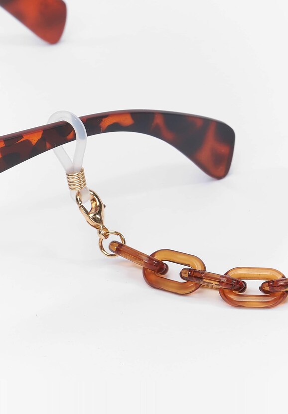 Urban Classics Puerto Rico Sunglasses With Chain-6