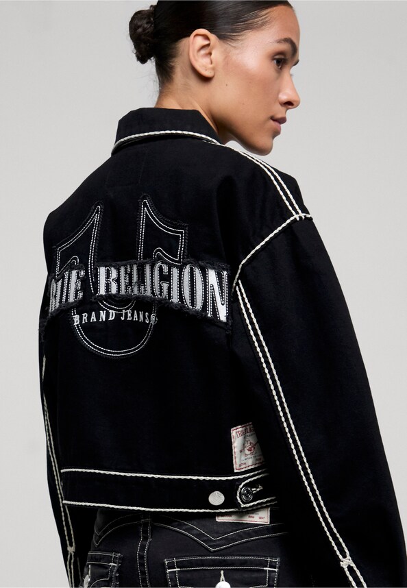 ROPE STITCH DENIM JACKET-4