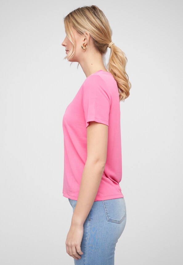 VIMODALA O-NECK S/S TOP/SU - NOOS-2