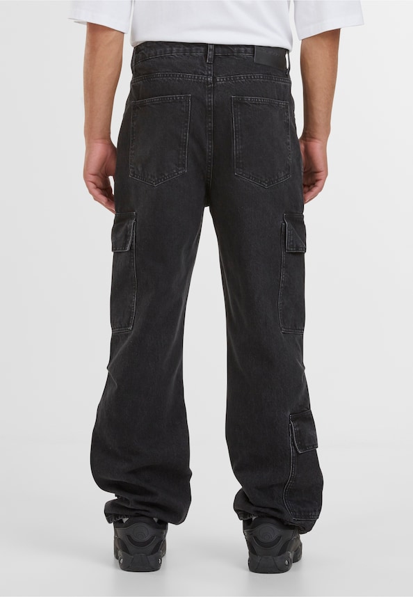 Vorin Cargo Baggy Jeans-1