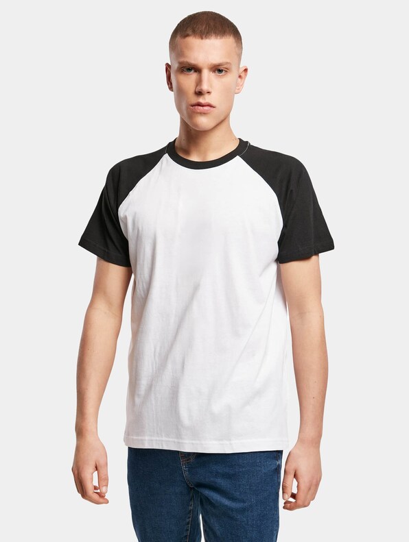 Raglan Contrast Tee-0