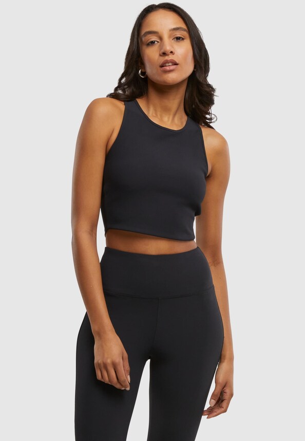 Ladies Sports Top Rib-0
