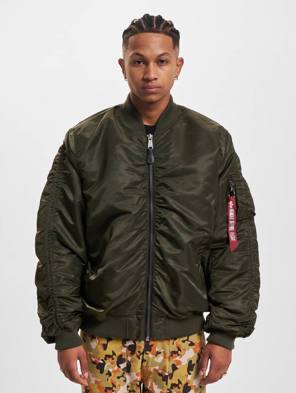 Alpha Industries MA-1 OS Puckered Bomberjacke-2