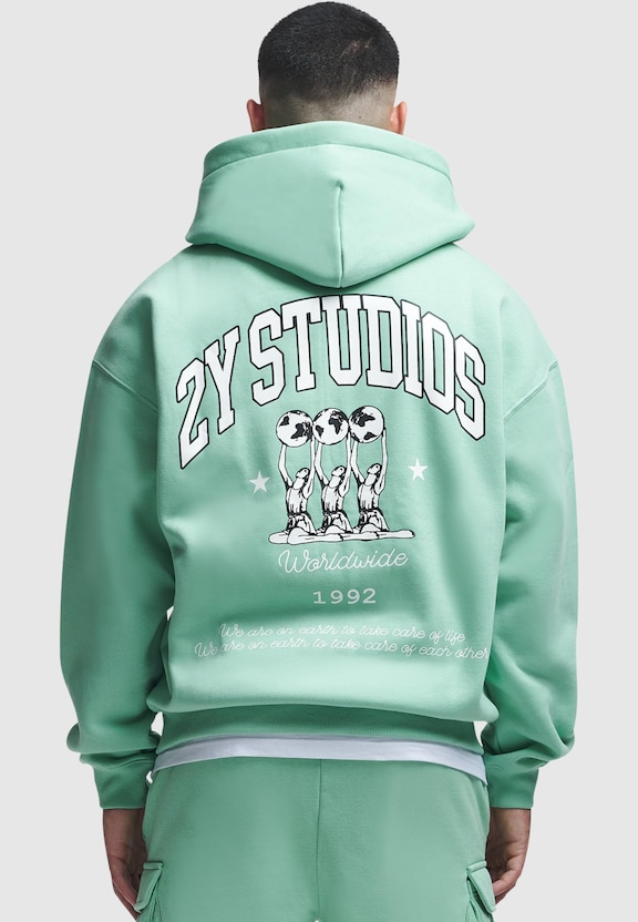 2Y Globus Oversize Zip-Hoodie-1