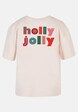 Ladies Christmas Holly Jolly Mood Tee-5