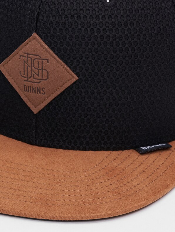 Djinns 6 Panel Honey Knit Snapback Caps-3