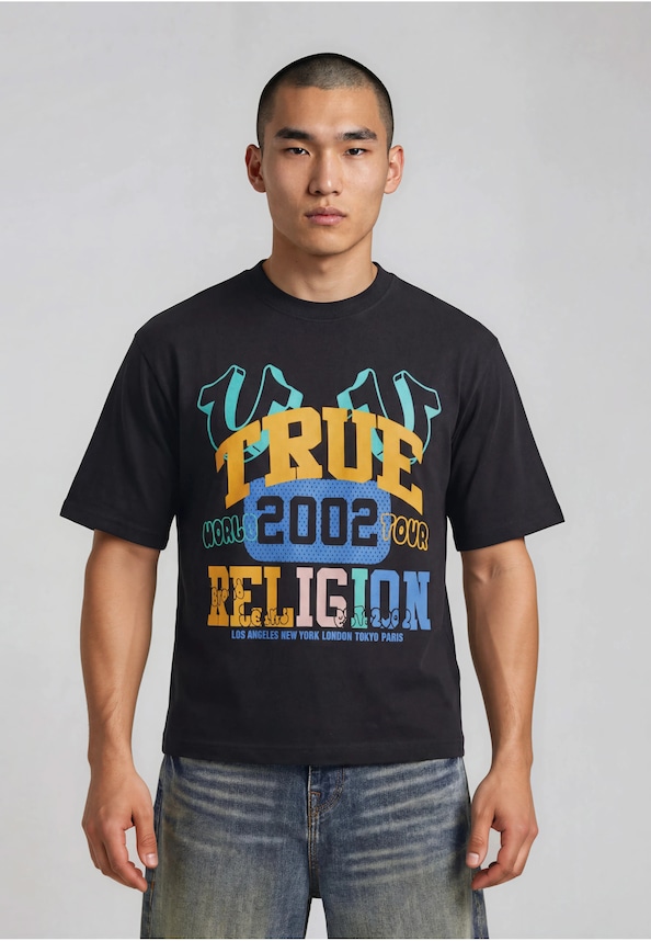 SS TRUE UNIVERSITY BOXY TEE-0