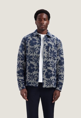 Lino Damast Overshirt