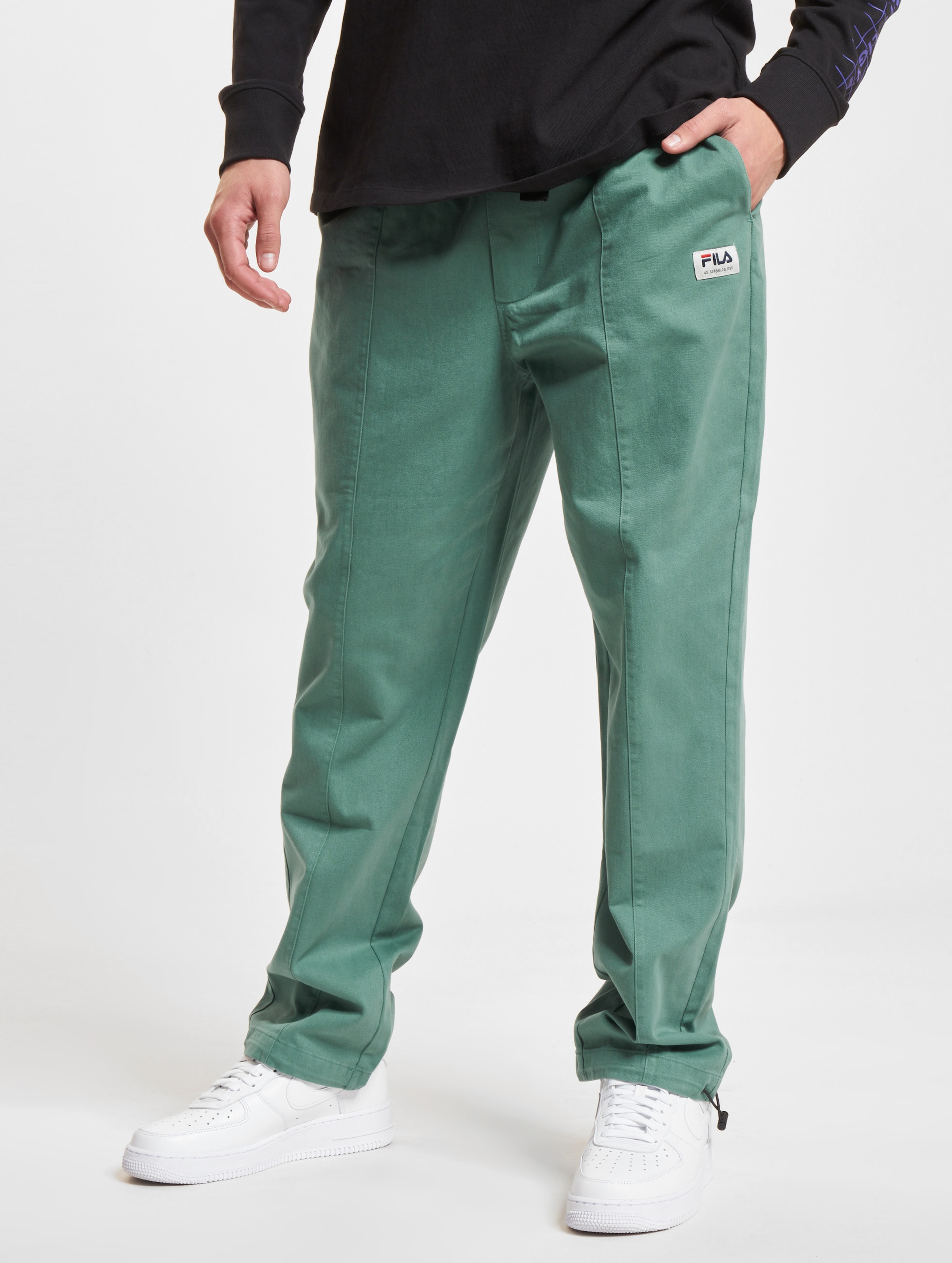 FILA Fila Tantow Trainingshose Männer,Unisex op kleur groen, Maat XL