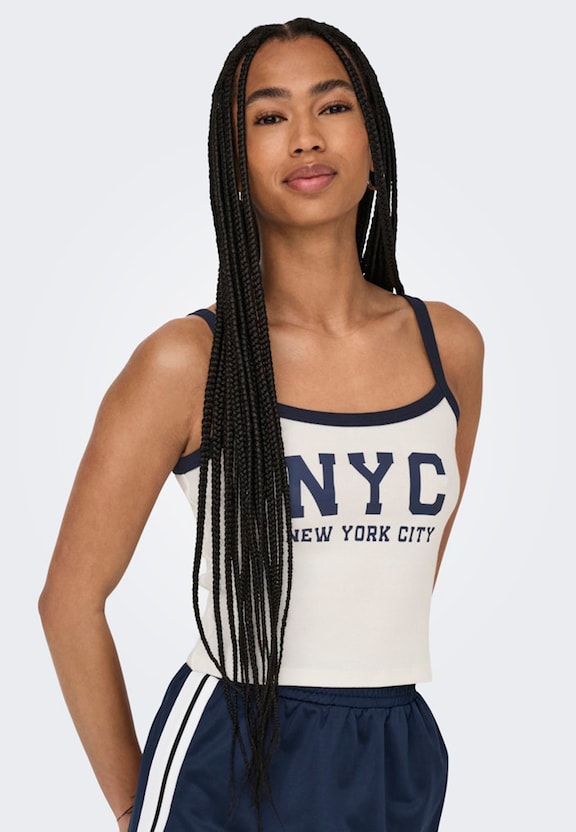 ONLVIKKA S/L RIB PRINT-0