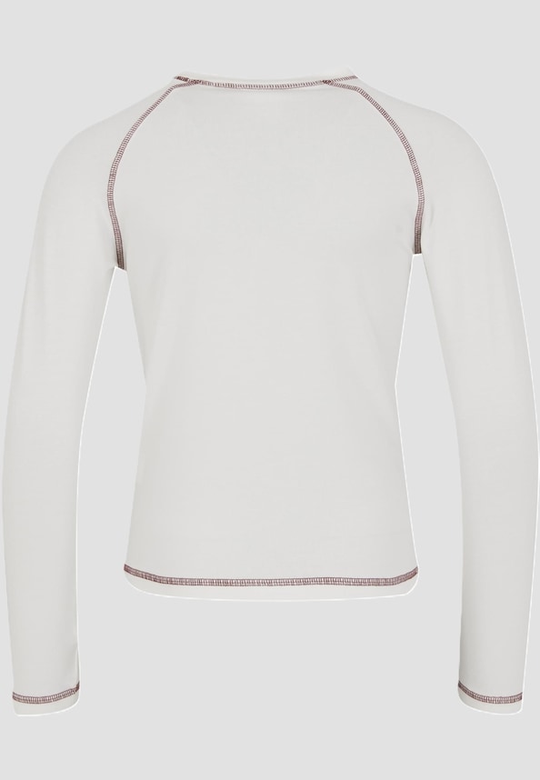 Girls Contrast Jersey Longsleeve-1