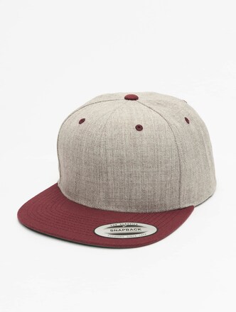 Flexfit Classic Two Tone Snapback Cap Heather