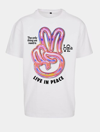 Live in Peace Oversize Tee