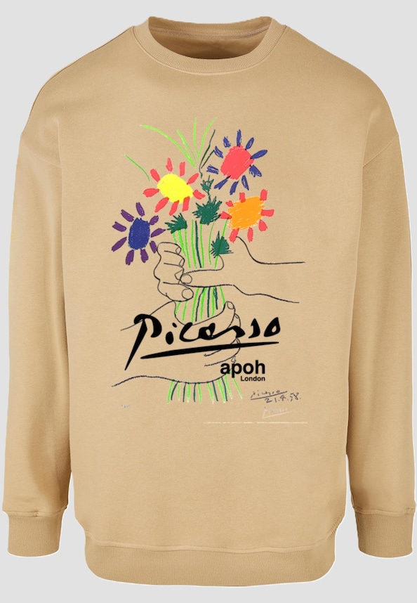 APOH - Picasso Flowers of Peace Sweat Crewneck-2