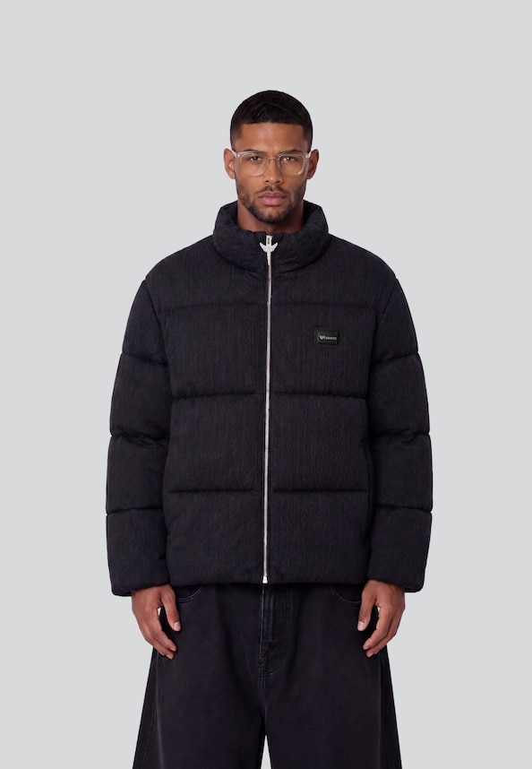 Metal Plaque Pufferjacket-0