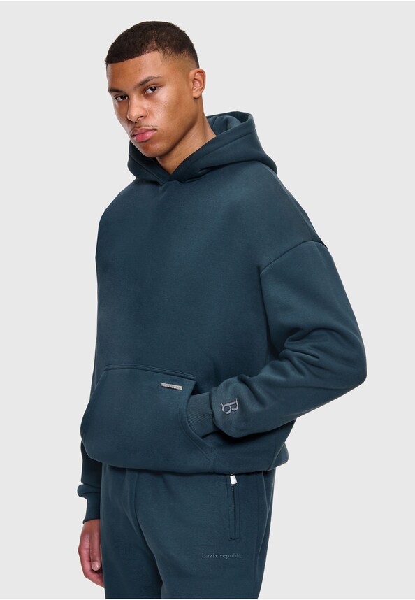 SUPER HEAVY BLANK HOODIE-2