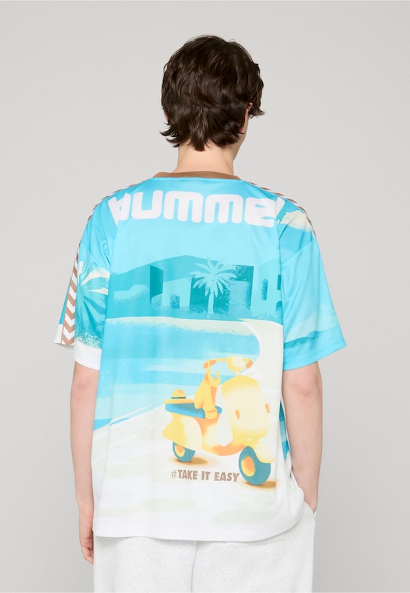 Pipi x Hummel Loose Trikot T-Shirt-1