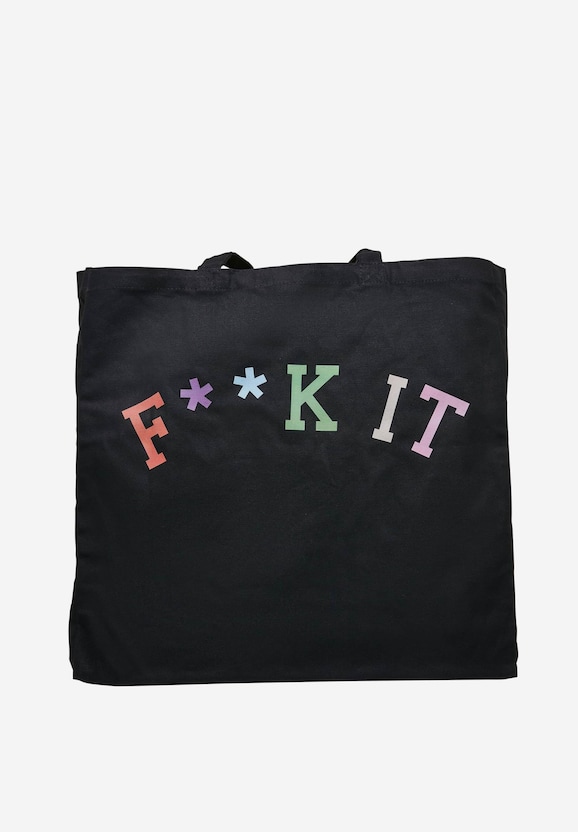 Fuck It Oversize Canvas Tote-3