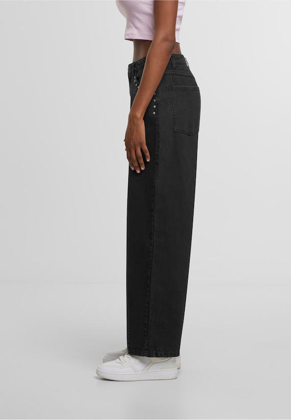 Signature Baggy  Denim Pants-2