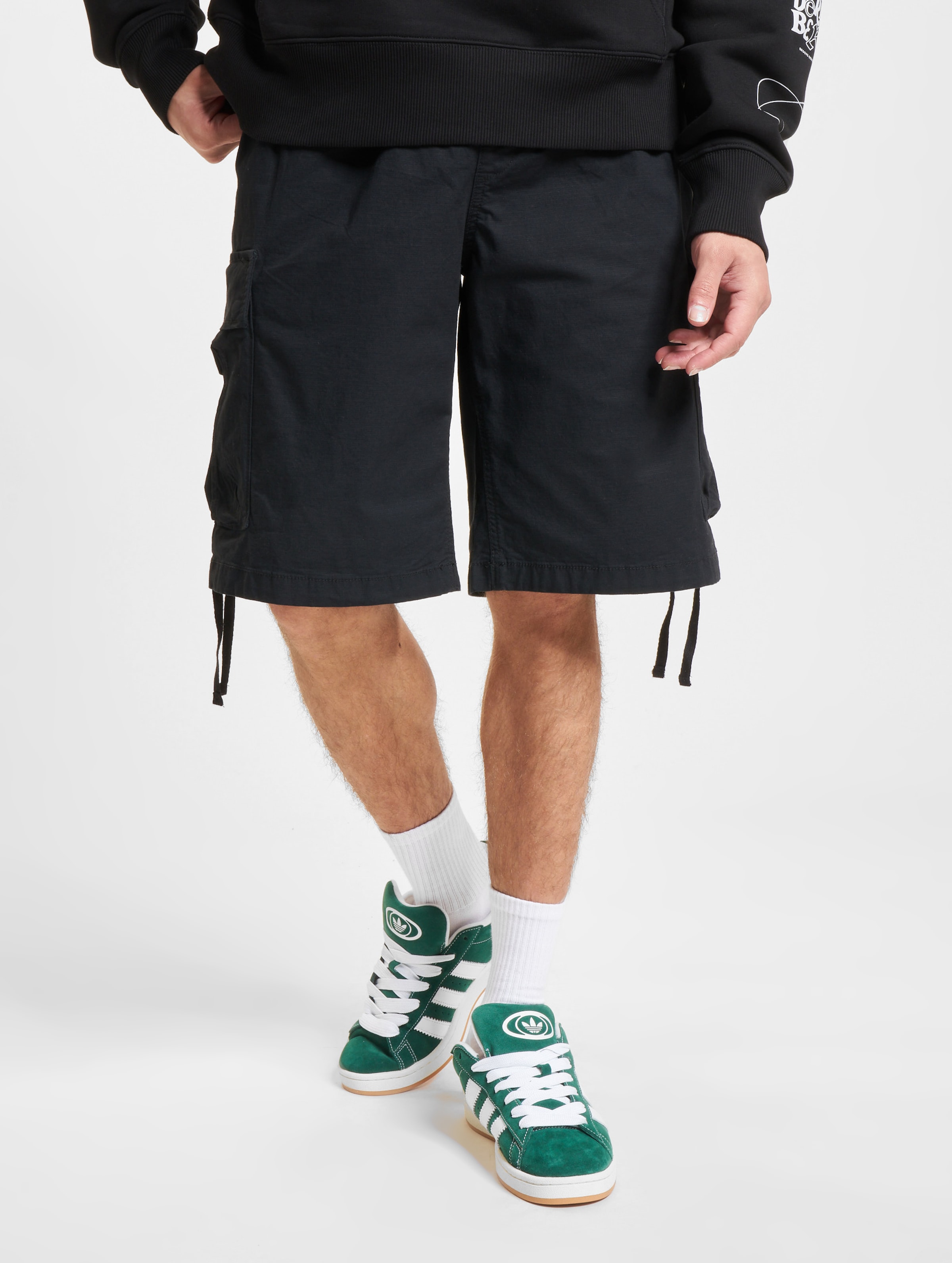 Jack & Jones Parachute Zayn Cargo Shorts Männer,Unisex op kleur zwart, Maat L