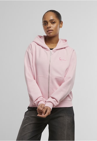 Signature Heart Cross Backprint Zip Hoodie