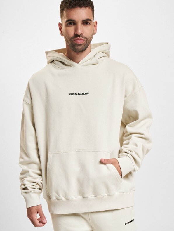 PEGADOR Colne Logo Oversized Hoodies-0