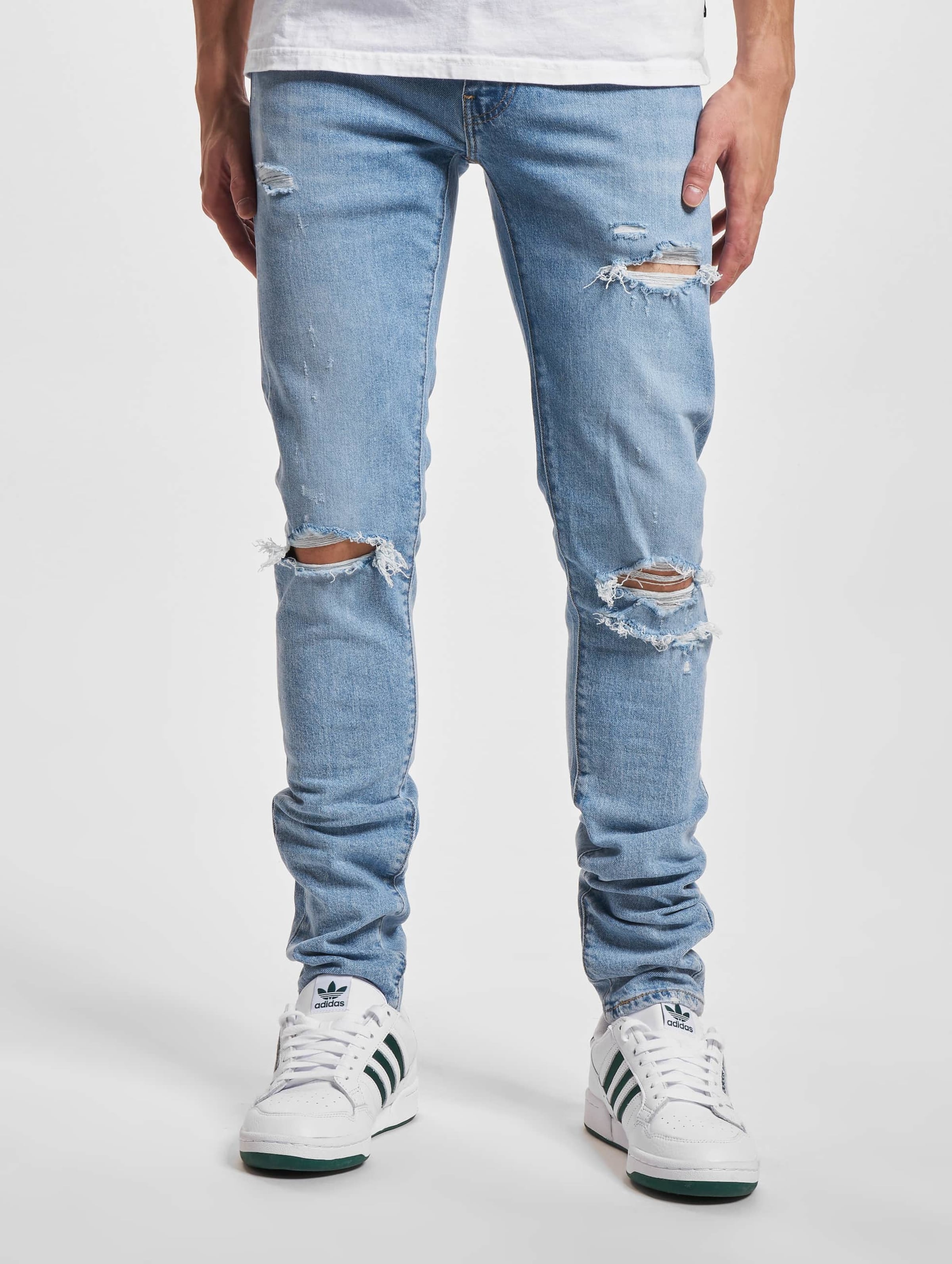 Levi's Levis Skinny Taper Jeans Mannen op kleur blauw, Maat 2832