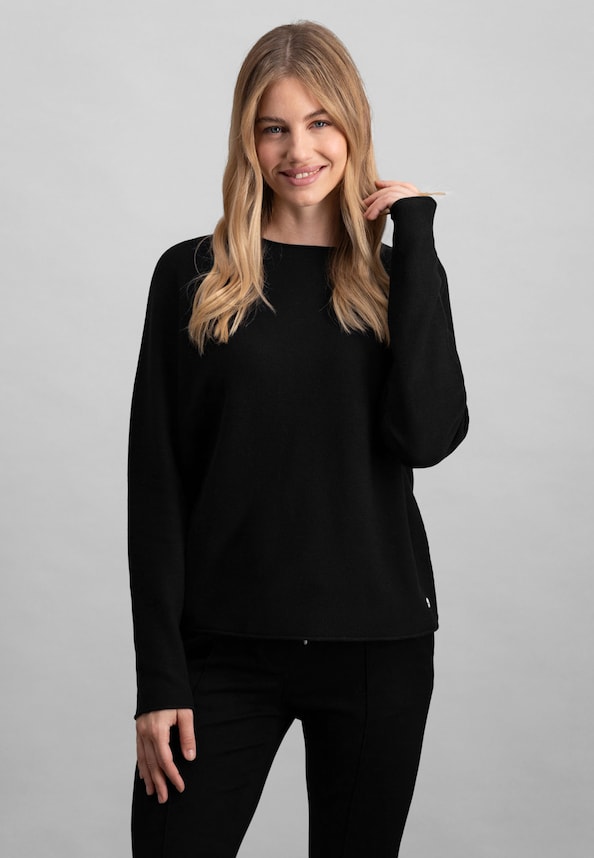 PULLOVER O-NECK FINE COTTON-0