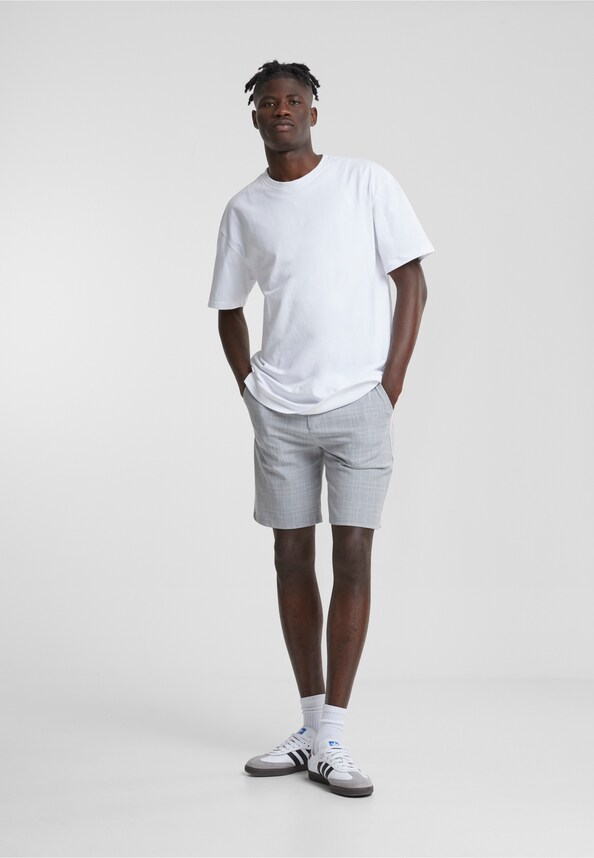 2Y Plaid Shorts With Double Stripe-4