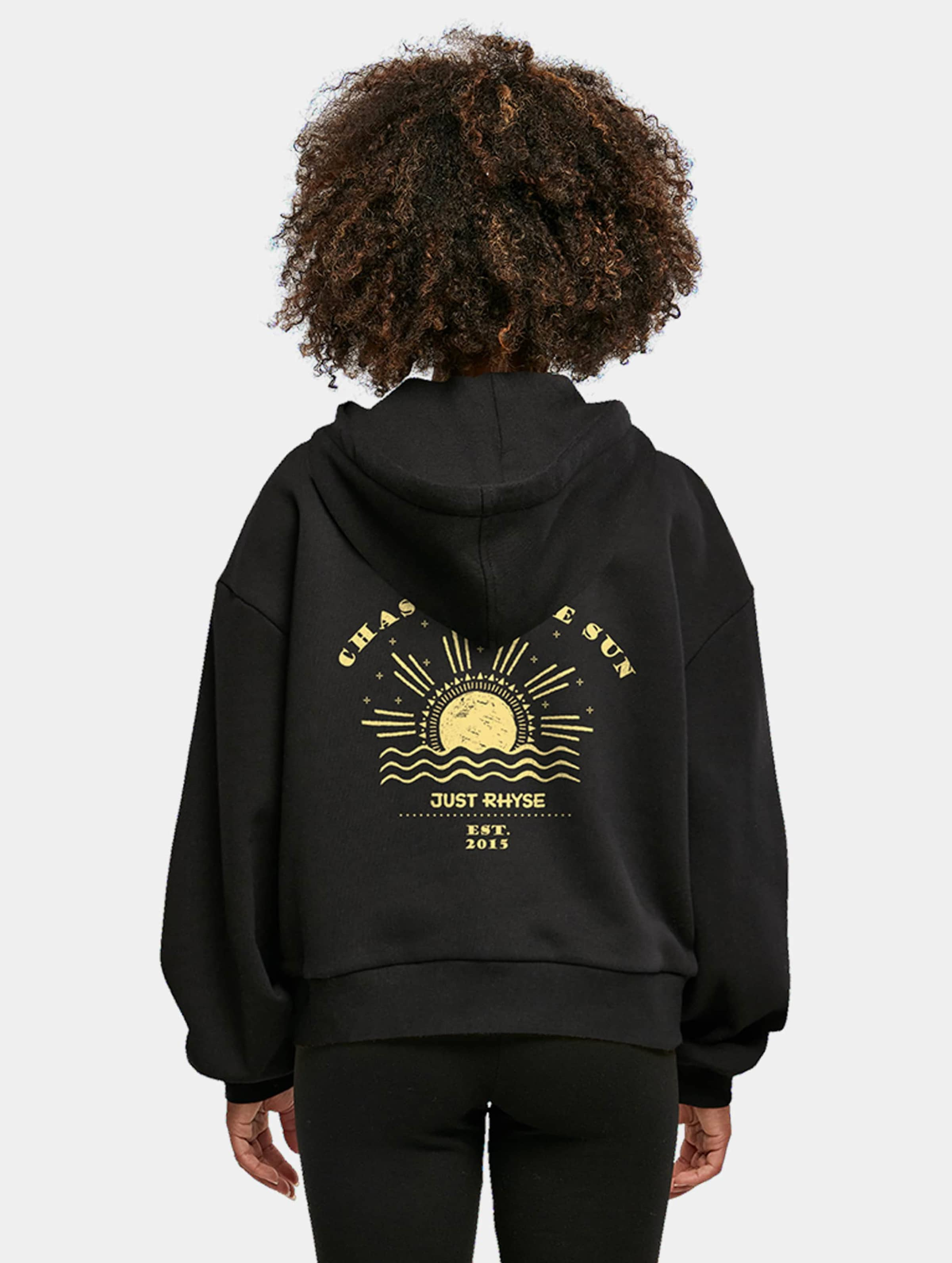 Just Rhyse Chasing The Sun Hoody Frauen,Unisex op kleur zwart, Maat XS