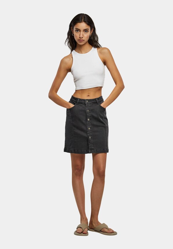 Organic Stretch Button Denim-2