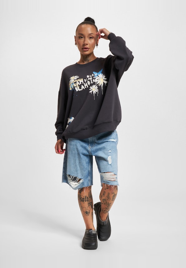 Melanie Grafit O Neck -6