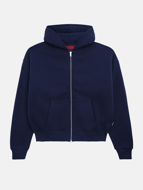 Prohibited Oversized Zip Hoodies-2