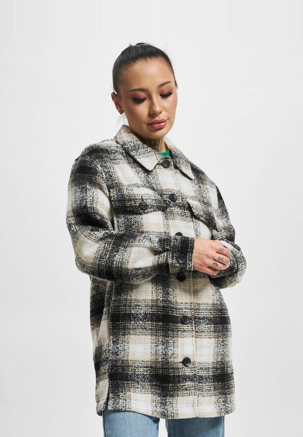 Allison Check Shacket -1