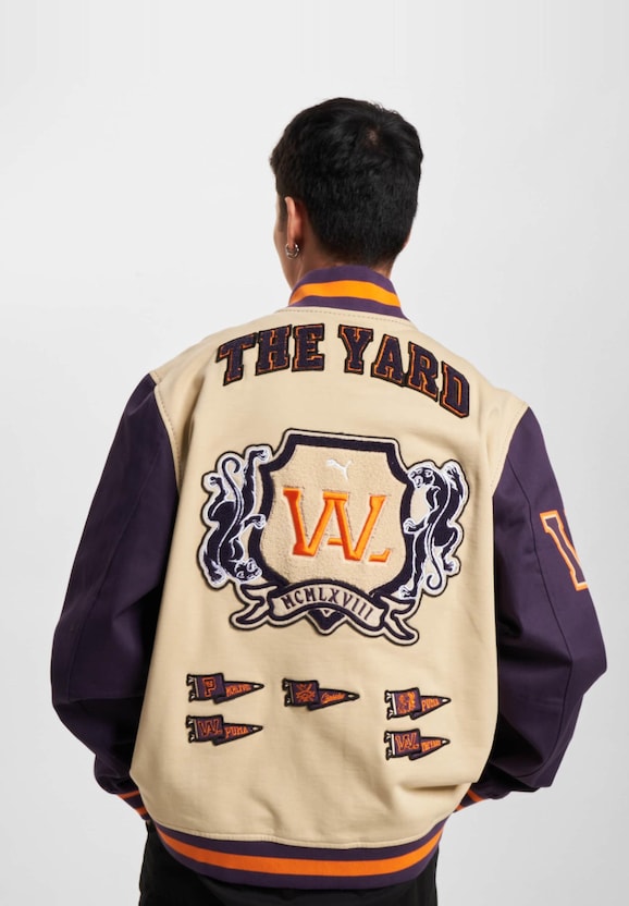 Puma Tye Letterman College Jacket-1